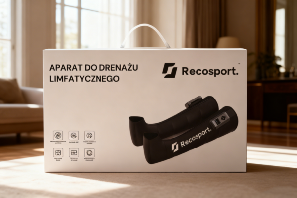 1-768x512 Bezprzewodowy aparat do drenażu limfatycznego Recosport – 5-komorowe nogawki